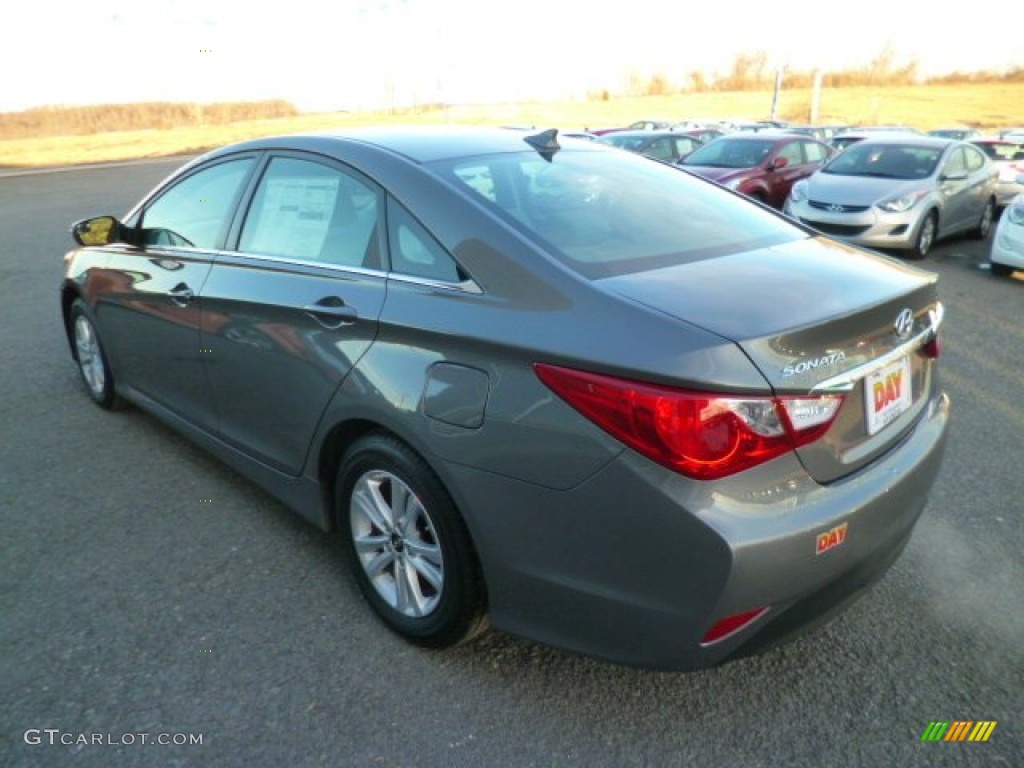 2014 Sonata GLS - Harbor Gray Metallic / Gray photo #5