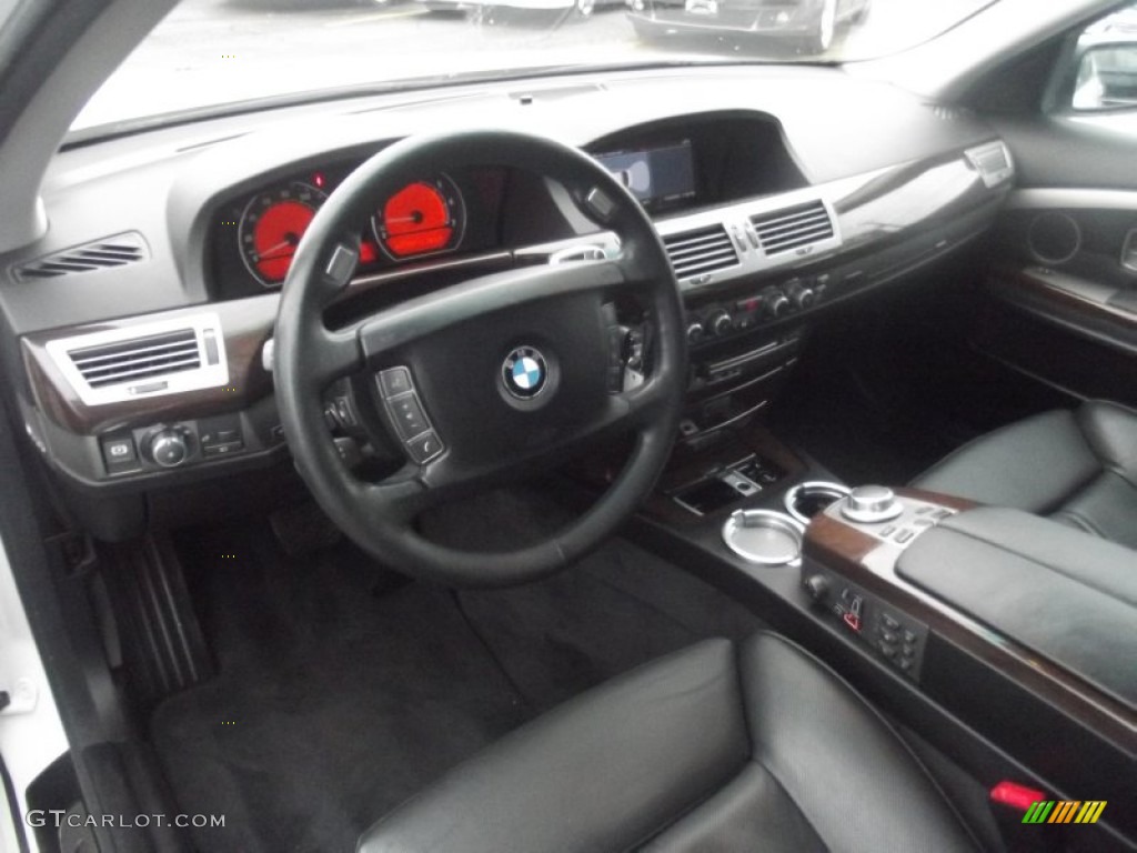 2008 7 Series 750Li Sedan - Alpine White / Black photo #8