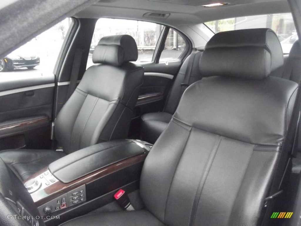 2008 7 Series 750Li Sedan - Alpine White / Black photo #9