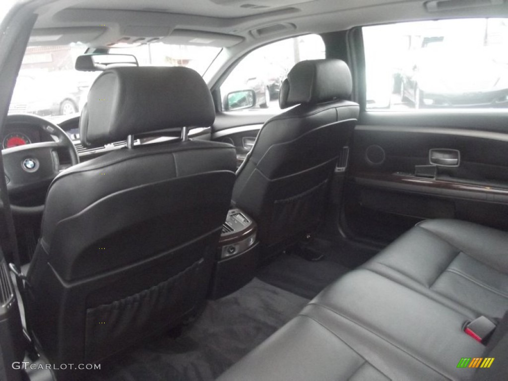 2008 7 Series 750Li Sedan - Alpine White / Black photo #10