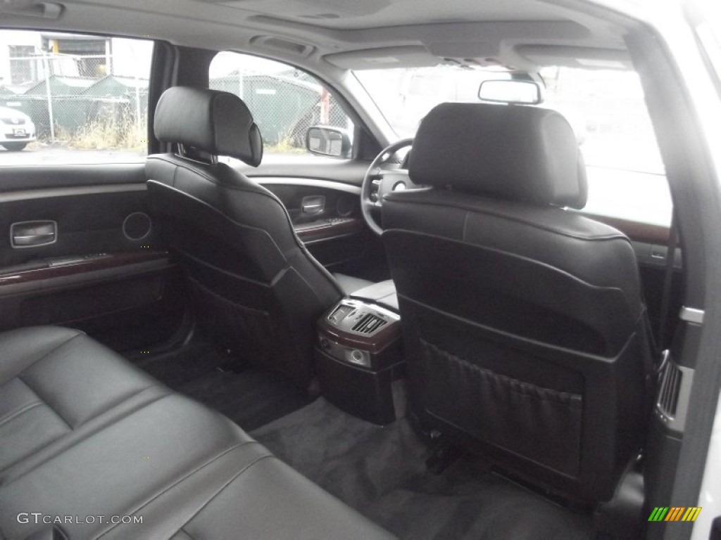 2008 7 Series 750Li Sedan - Alpine White / Black photo #12