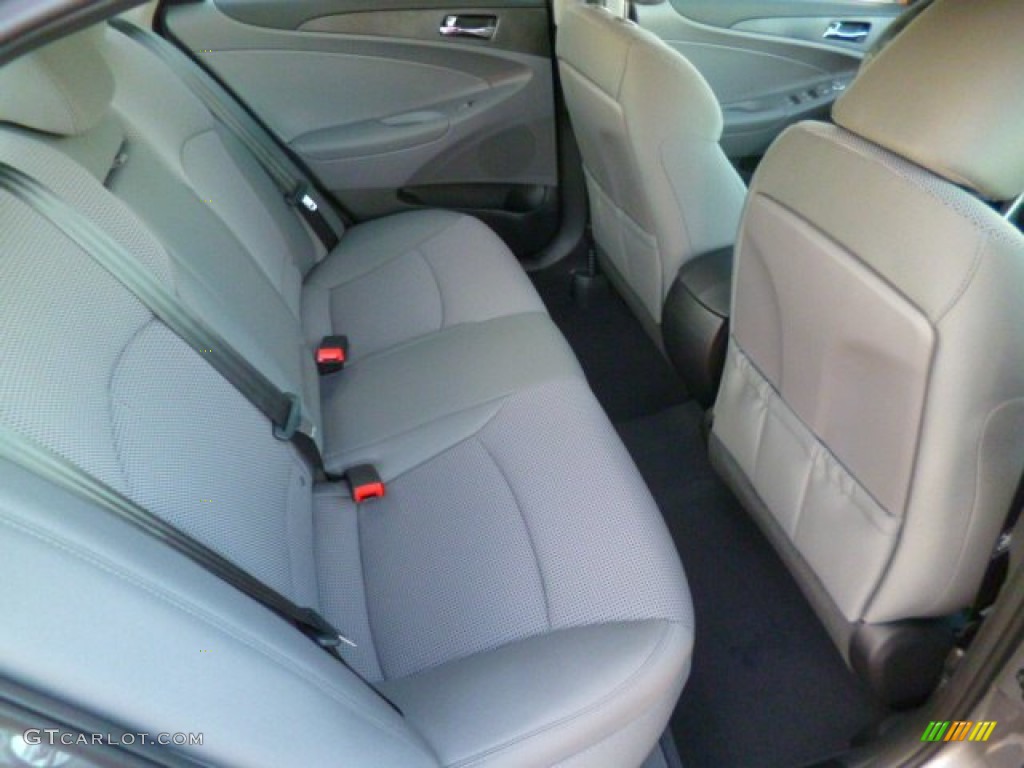 2014 Sonata GLS - Harbor Gray Metallic / Gray photo #12