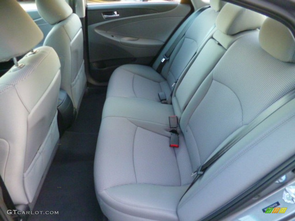 2014 Sonata GLS - Harbor Gray Metallic / Gray photo #13