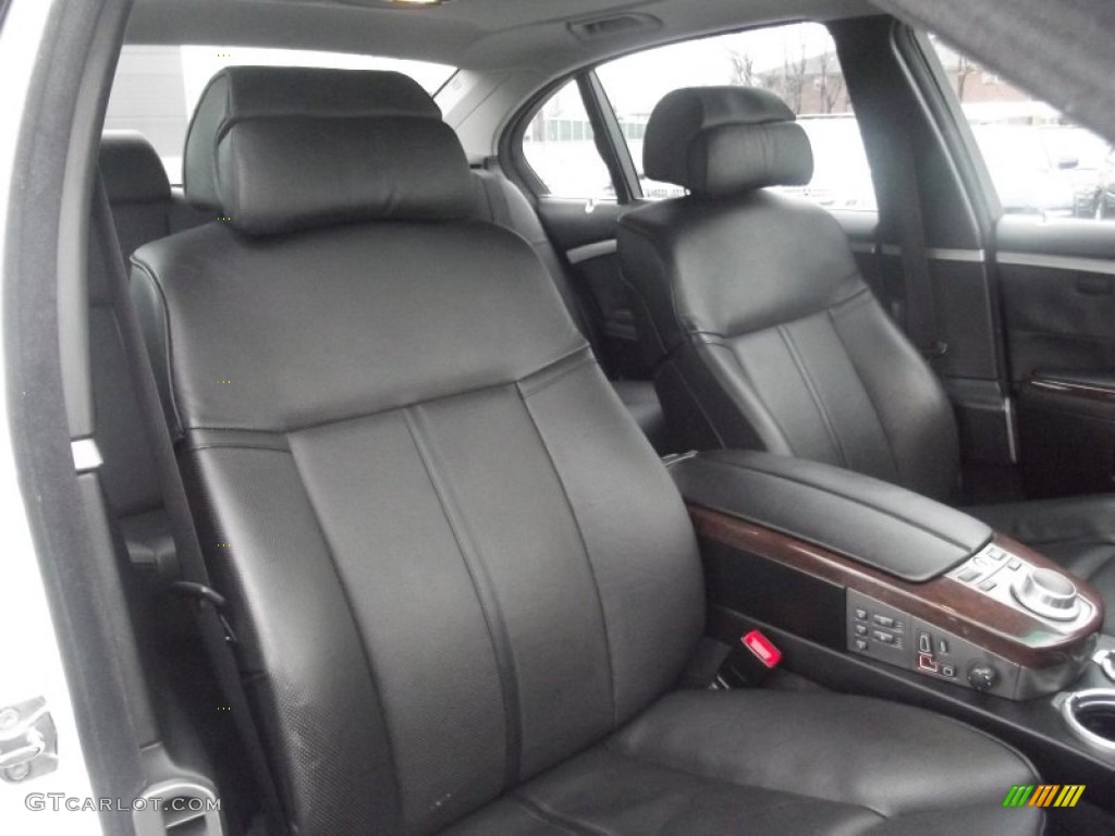 2008 7 Series 750Li Sedan - Alpine White / Black photo #15