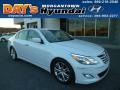 Casablanca White 2014 Hyundai Genesis 3.8 Sedan