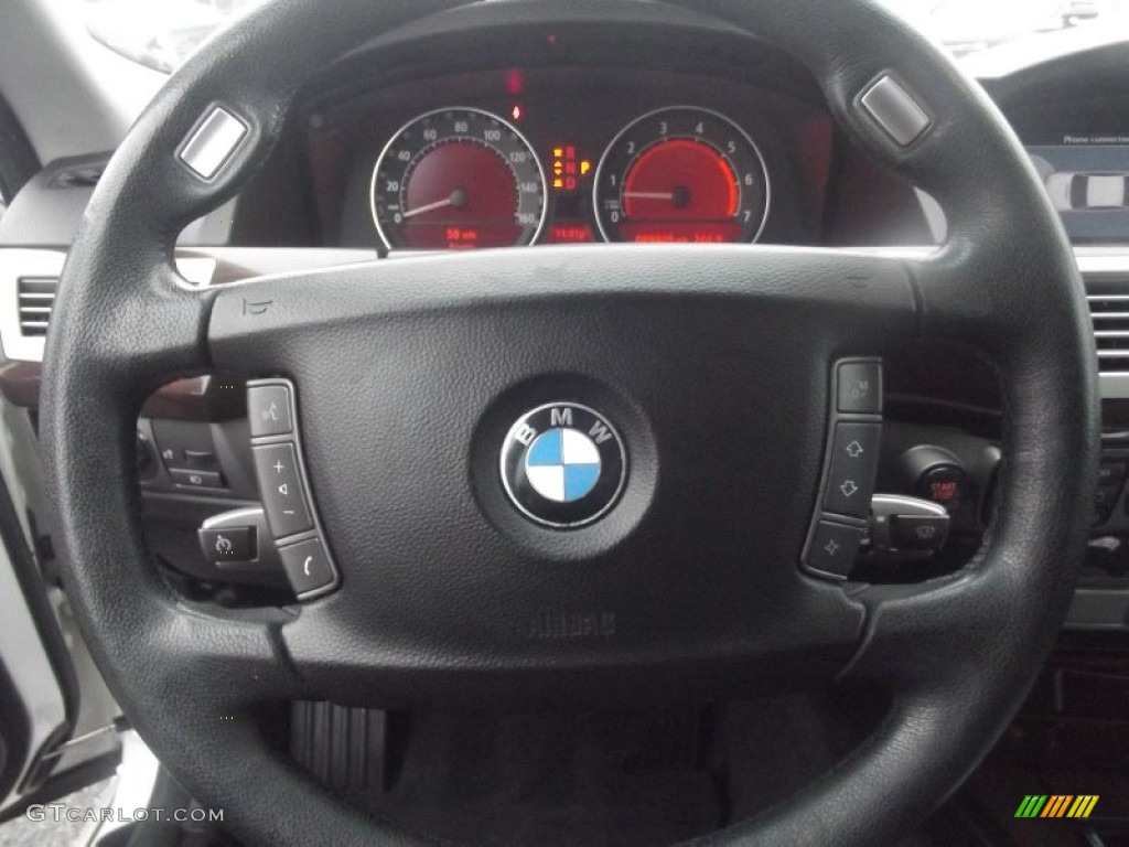 2008 7 Series 750Li Sedan - Alpine White / Black photo #22