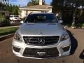 Iridium Silver Metallic 2013 Mercedes-Benz ML 63 AMG 4Matic