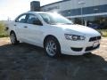 2008 Wicked White Mitsubishi Lancer DE  photo #1