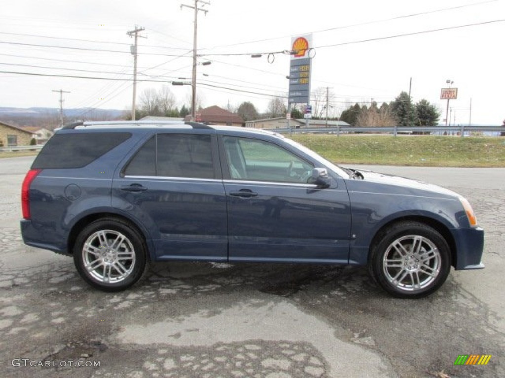 2009 SRX 4 V8 AWD - Blue Diamond / Ebony/Light Gray photo #8