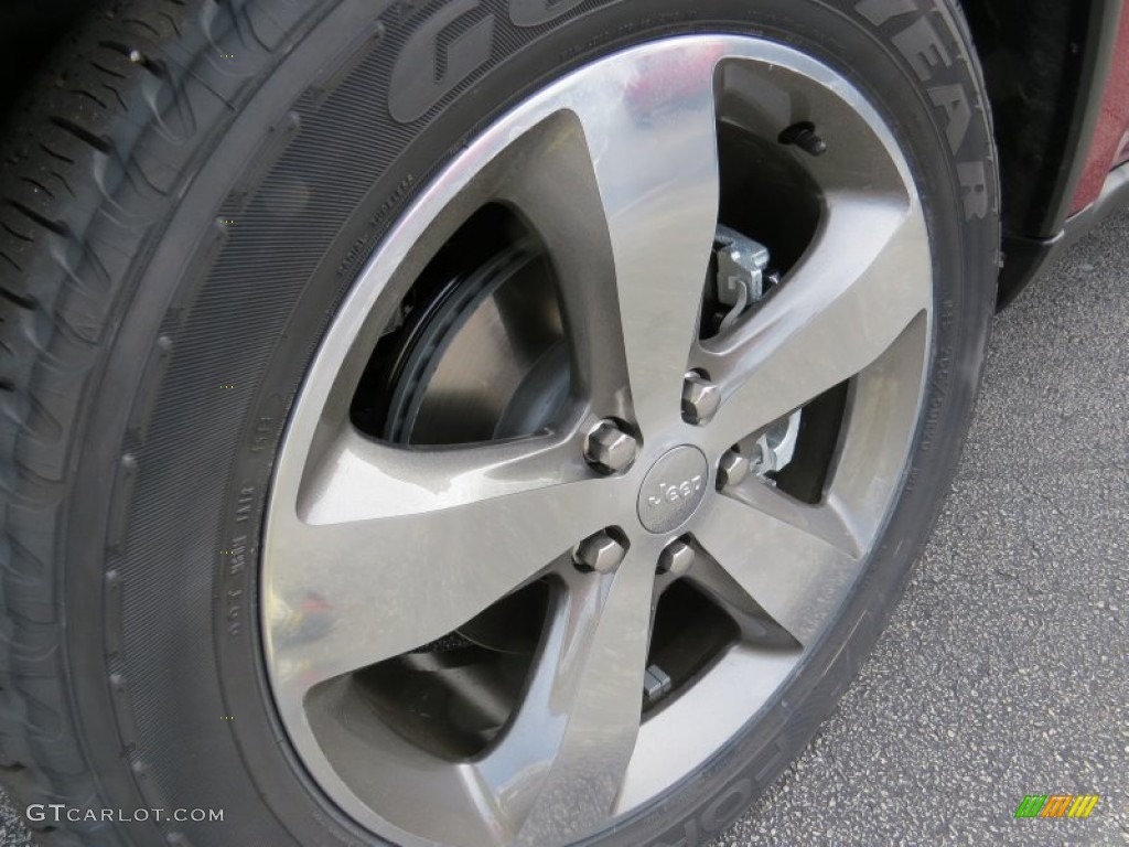 2014 Grand Cherokee Limited - Deep Cherry Red Crystal Pearl / New Zealand Black/Light Frost photo #5