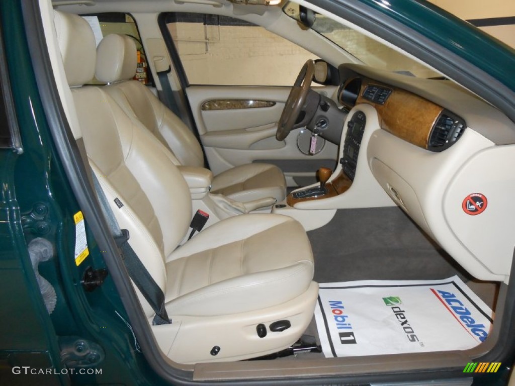 2004 X-Type 3.0 - British Racing Green / Champagne photo #12