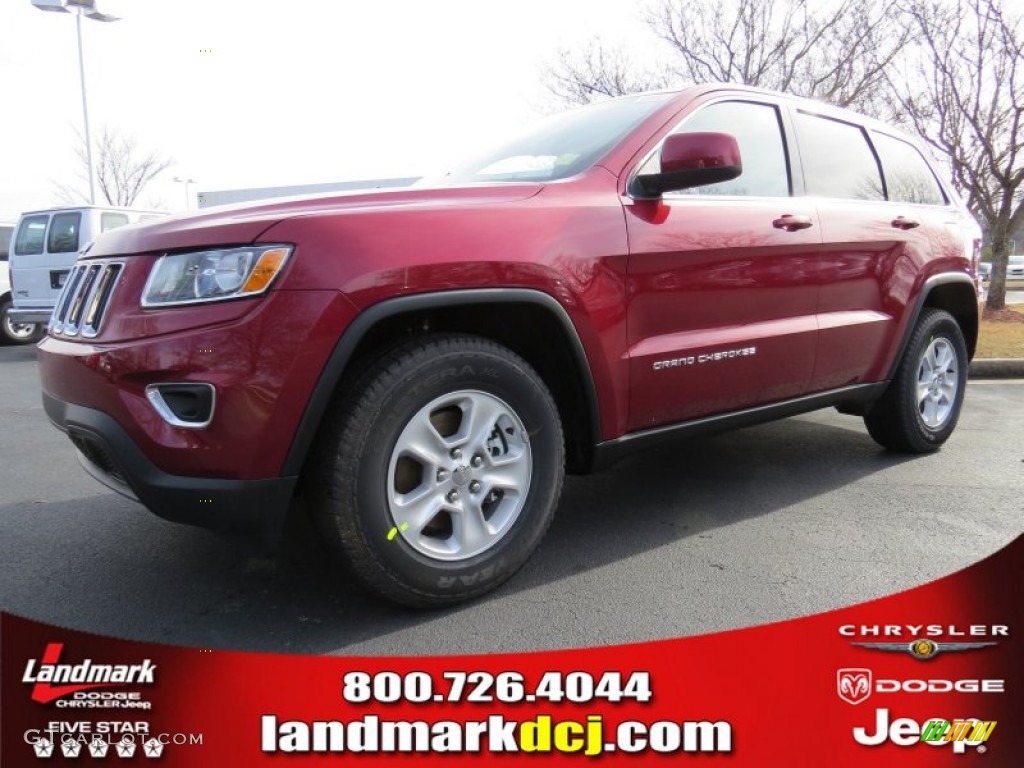 Deep Cherry Red Crystal Pearl Jeep Grand Cherokee