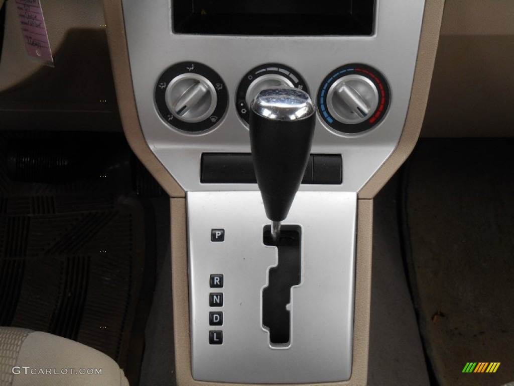 2007 Caliber SXT - Black / Pastel Pebble Beige photo #15