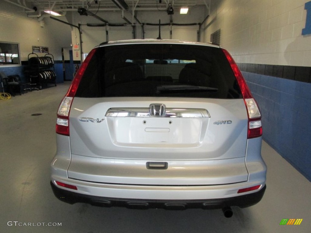 2010 CR-V EX-L AWD - Alabaster Silver Metallic / Black photo #4