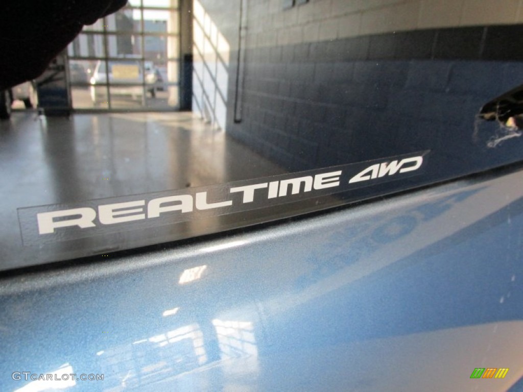2007 Element EX AWD - Atomic Blue Metallic / Black/Titanium photo #4