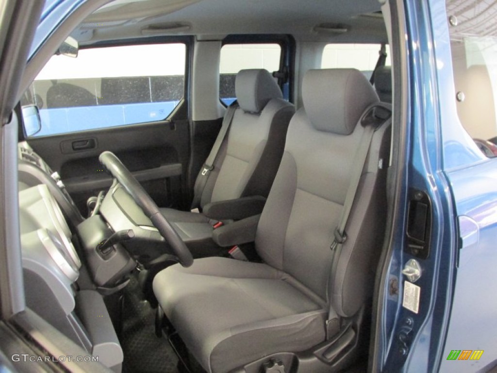 2007 Element EX AWD - Atomic Blue Metallic / Black/Titanium photo #9