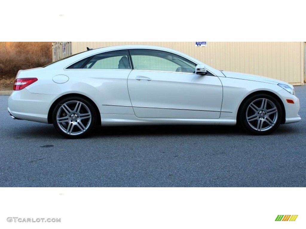 2010 E 550 Coupe - Arctic White / Almond Beige photo #11