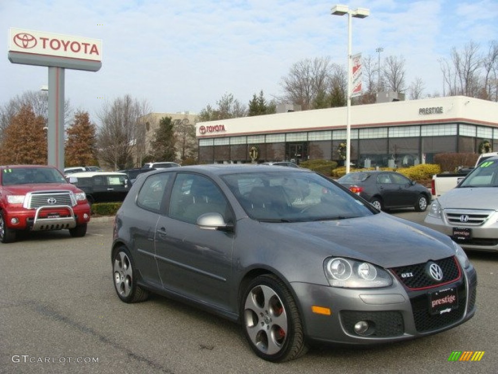 2009 GTI 2 Door - United Grey Metallic / Anthracite Black Leather photo #1