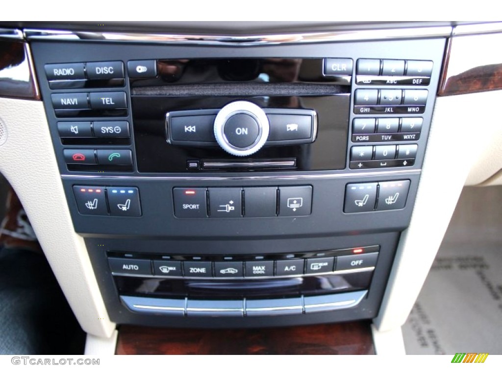 2010 E 550 Coupe - Arctic White / Almond Beige photo #21