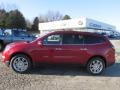 2013 Crystal Red Tintcoat Chevrolet Traverse LT AWD  photo #2