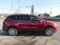 2013 Crystal Red Tintcoat Chevrolet Traverse LT AWD  photo #5