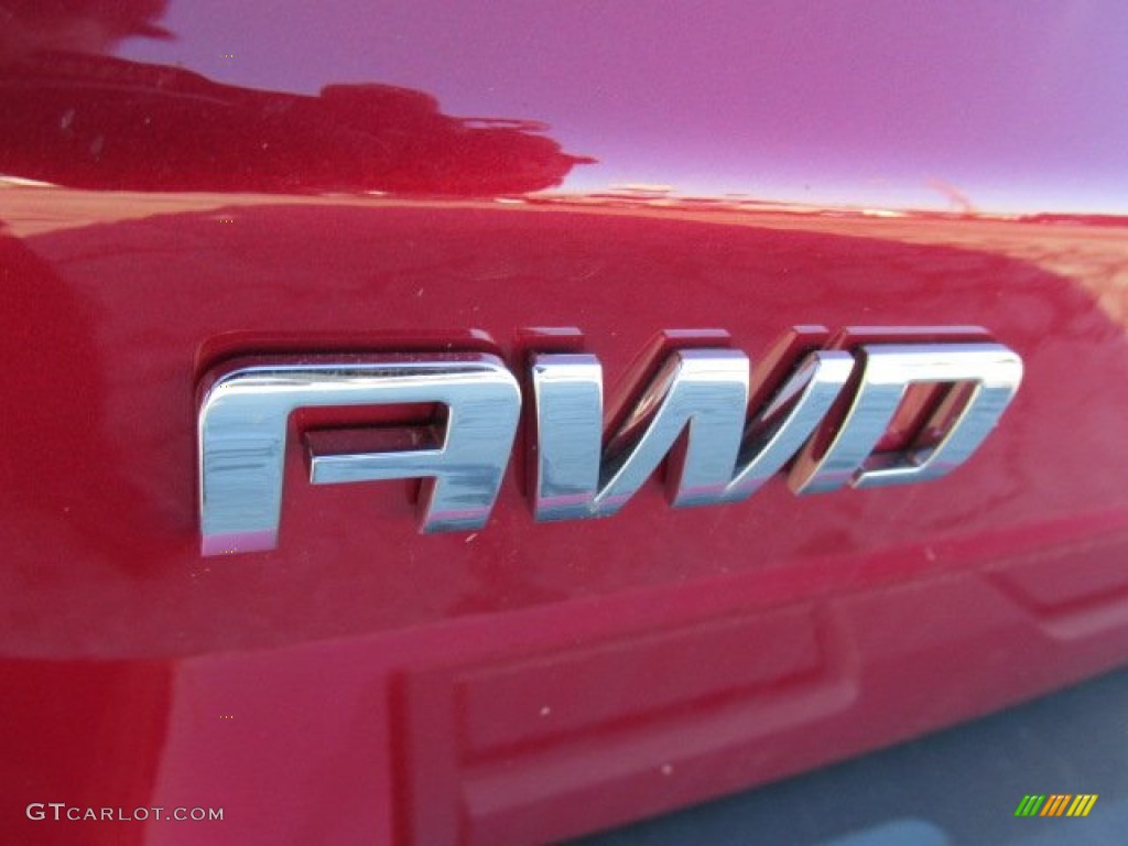 2013 Traverse LT AWD - Crystal Red Tintcoat / Ebony photo #7
