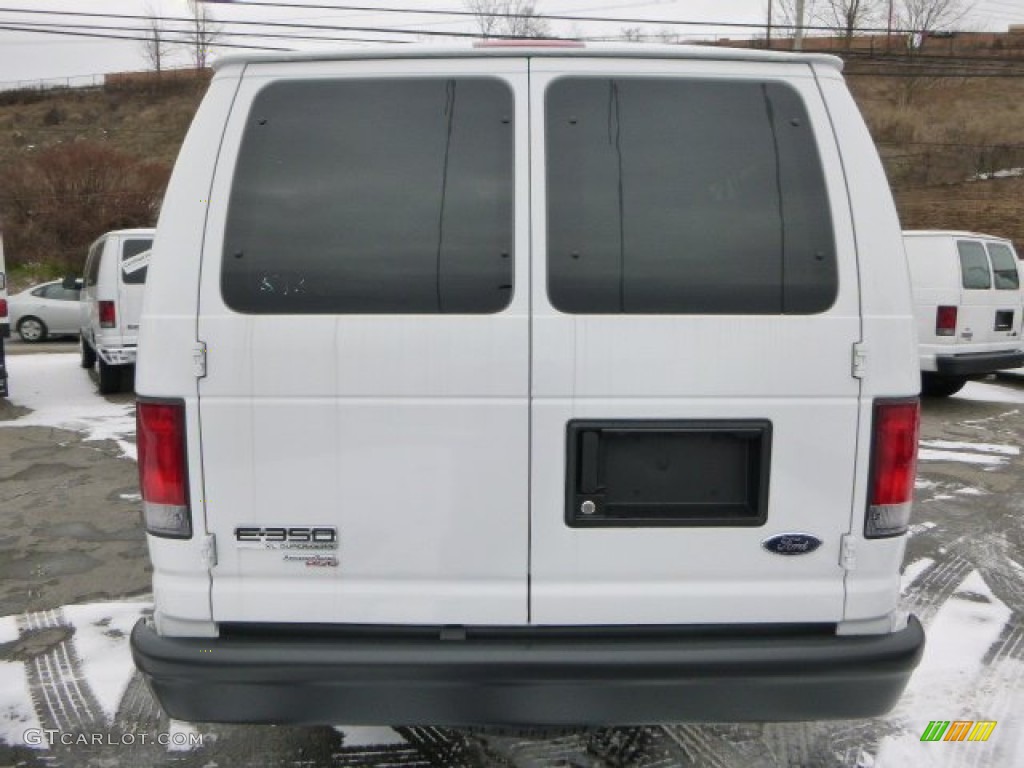 2014 E-Series Van E350 XL Extended 15 Passenger Van - Oxford White / Medium Flint photo #3