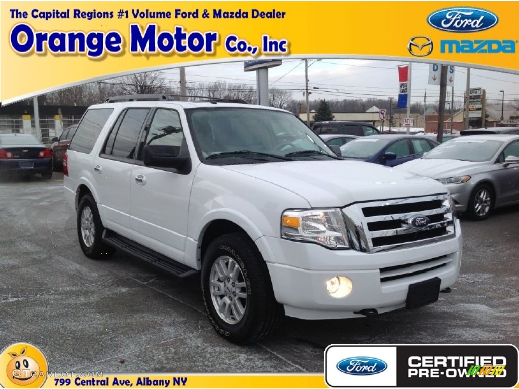 Oxford White Ford Expedition