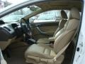 Ivory 2008 Honda Civic EX-L Coupe Interior Color