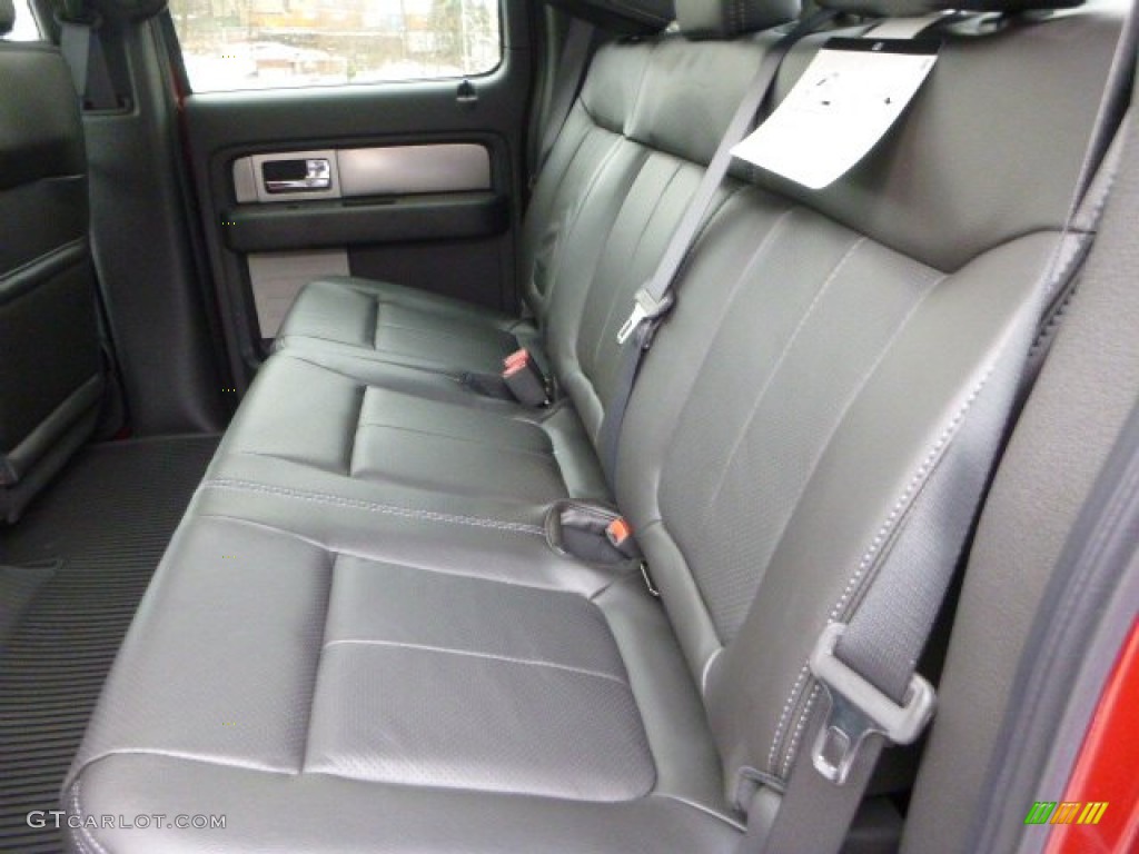2014 Ford F150 FX4 SuperCrew 4x4 Rear Seat Photo #89214155