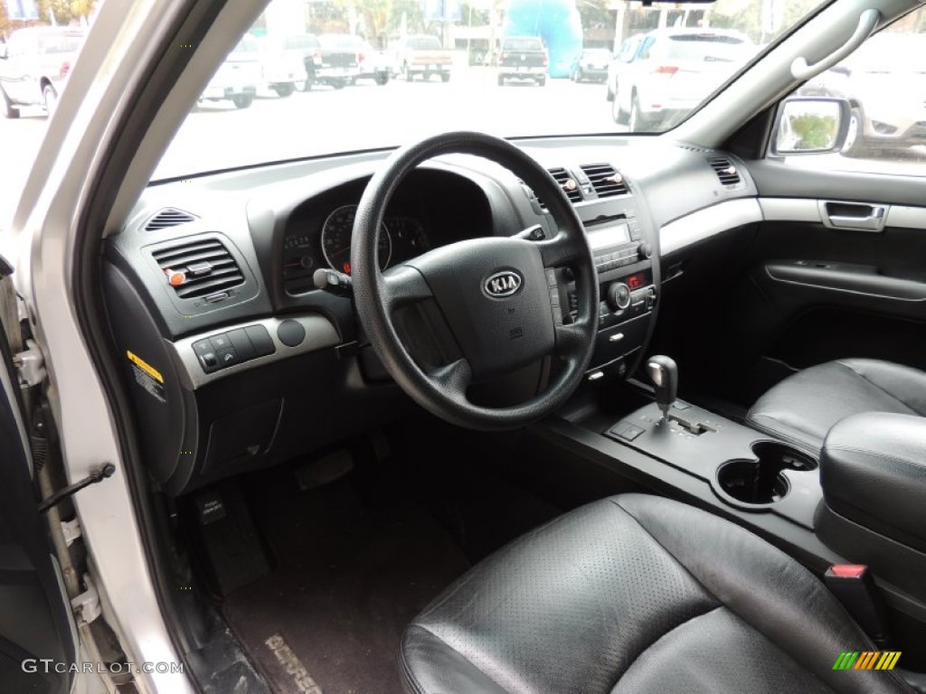 2009 Borrego LX V6 - Bright Silver / Black photo #14