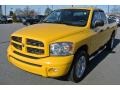 2008 Detonator Yellow Dodge Ram 1500 Sport Quad Cab 4x4 #89200192