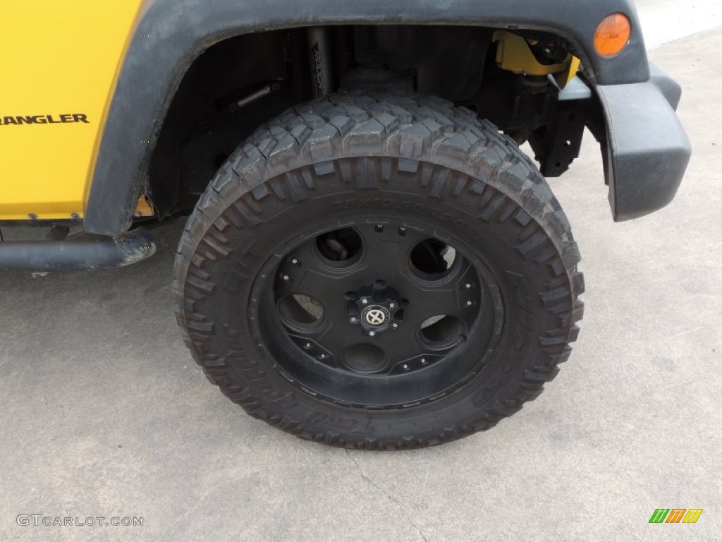 2008 Jeep Wrangler X 4x4 Wheel Photo #89215734