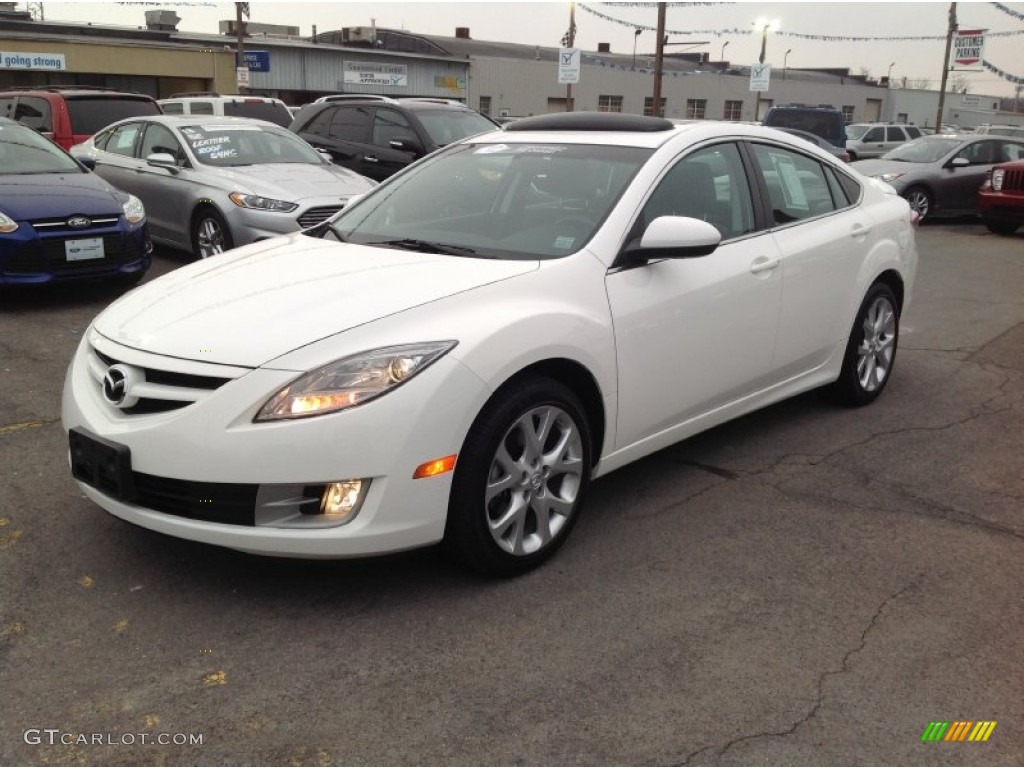 Performance White 2010 Mazda MAZDA6 s Grand Touring Sedan Exterior Photo #89216293