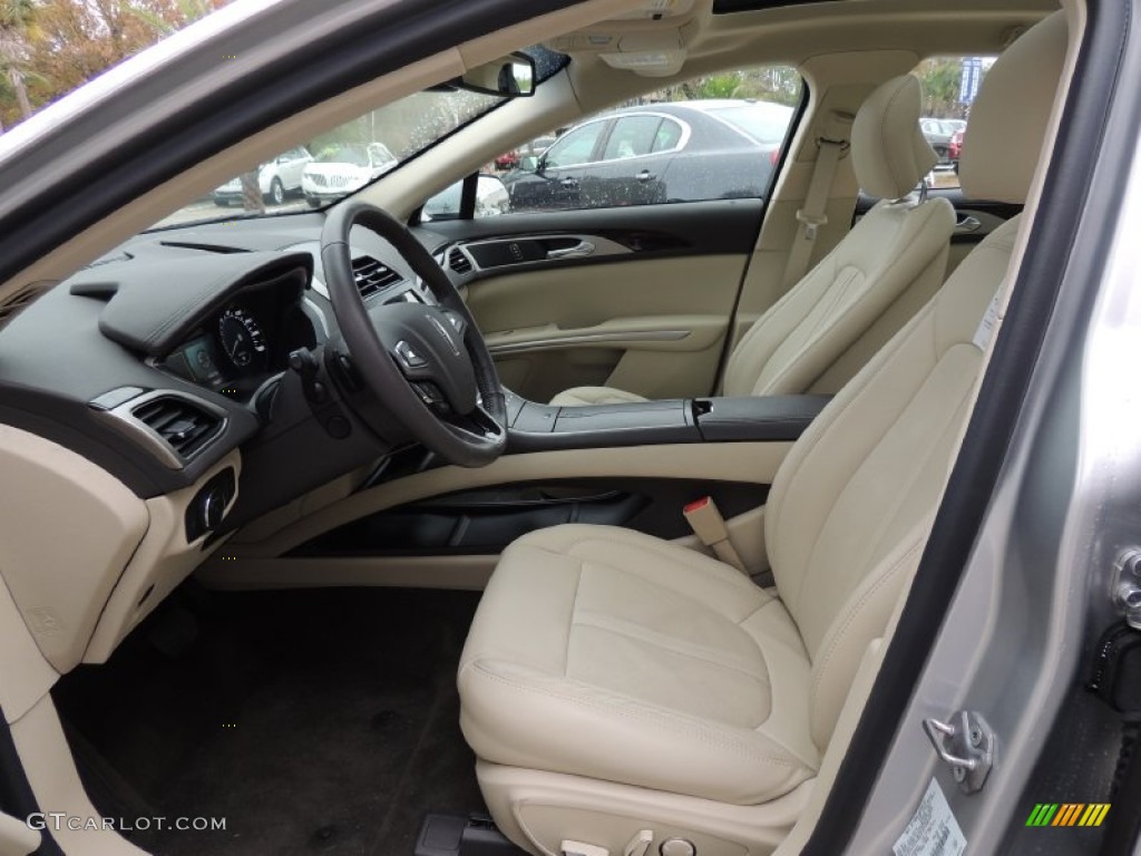 Light Dune Interior 2014 Lincoln MKZ FWD Photo #89216536
