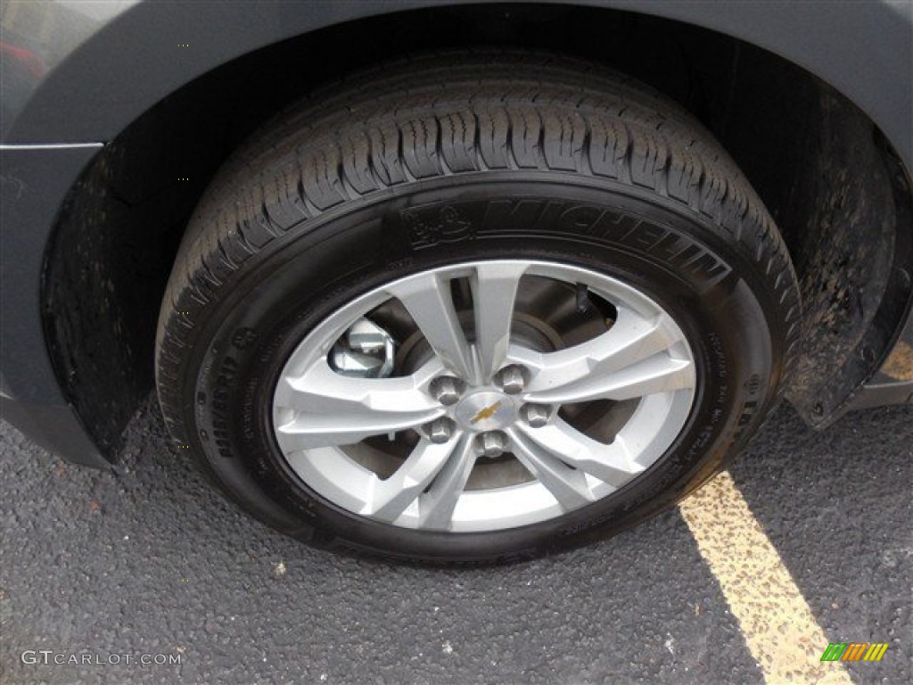2013 Equinox LT - Ashen Gray Metallic / Jet Black photo #5