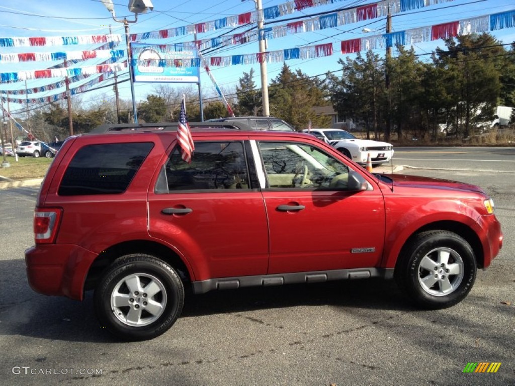 Redfire Metallic 2008 Ford Escape XLT Exterior Photo #89217403