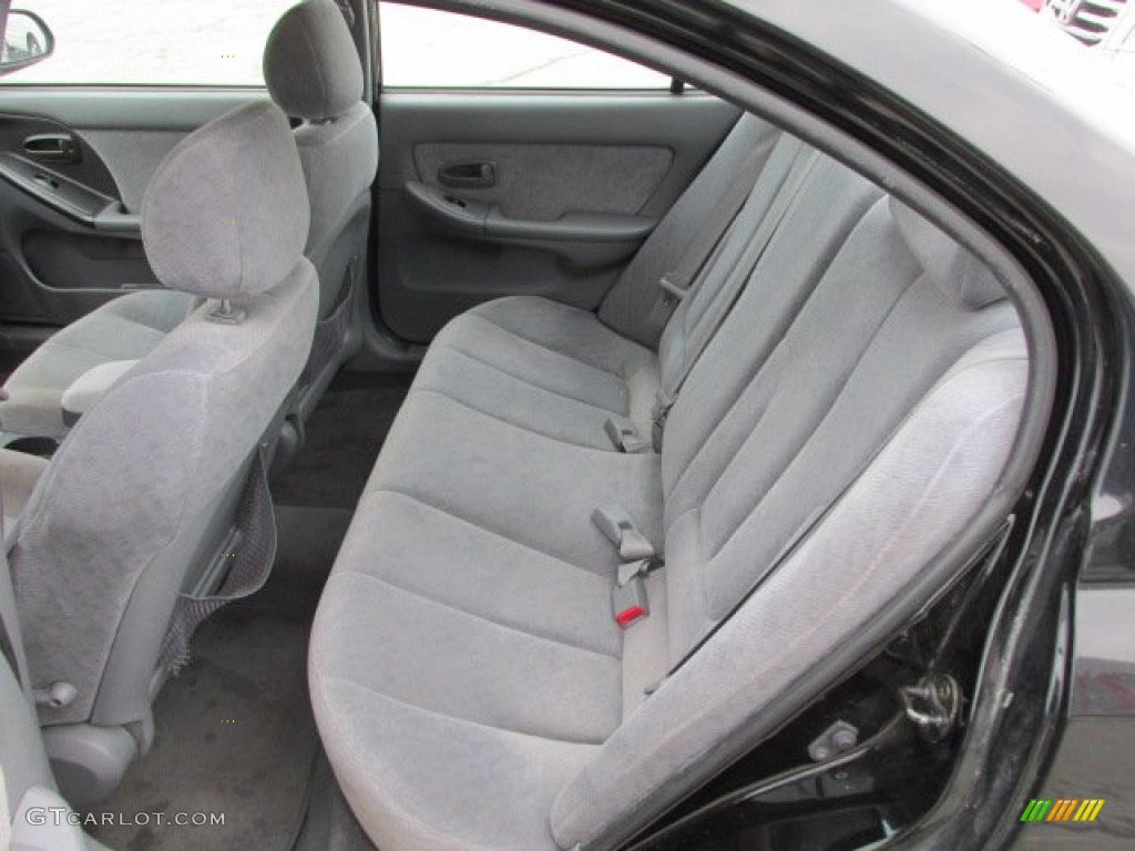 2006 Elantra GLS Sedan - Ebony Black / Gray photo #15