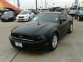Black - Mustang V6 Coupe Photo No. 2
