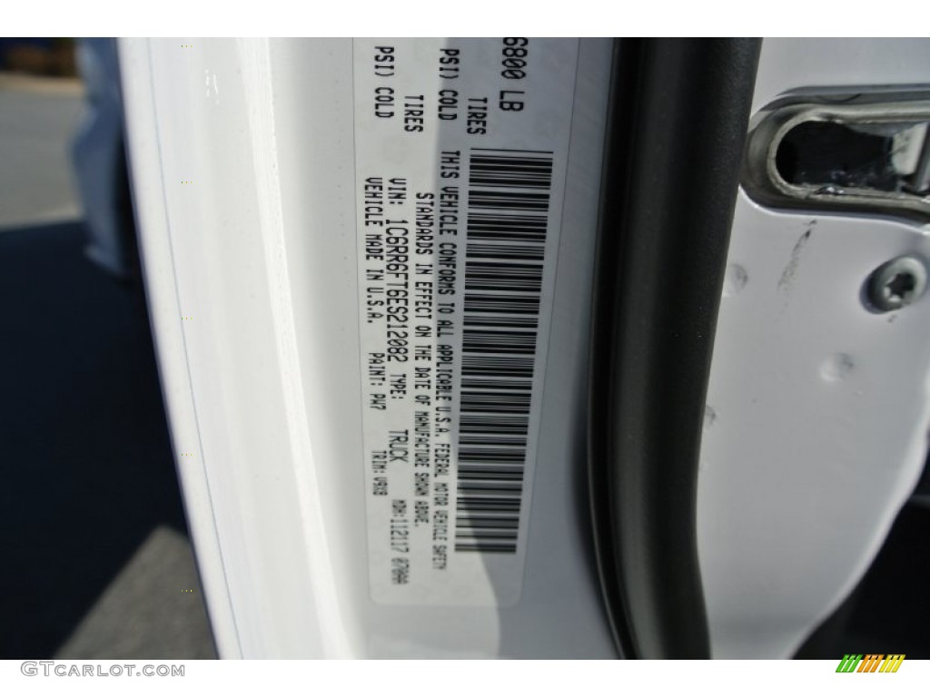 2014 1500 Express Quad Cab - Bright White / Black/Diesel Gray photo #7
