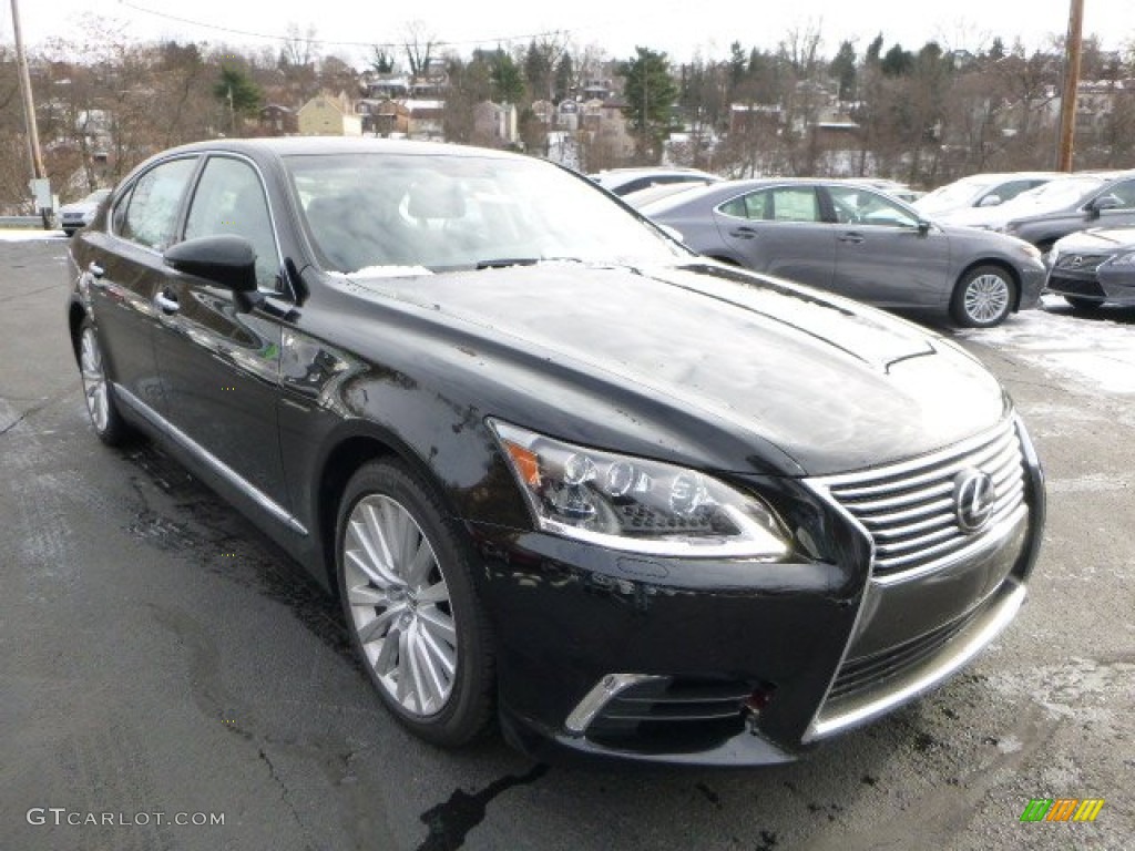 Obsidian Black 2013 Lexus LS 460 L AWD Exterior Photo #89220010