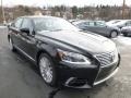 Obsidian Black 2013 Lexus LS 460 L AWD Exterior