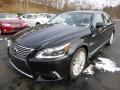Obsidian Black 2013 Lexus LS 460 L AWD Exterior