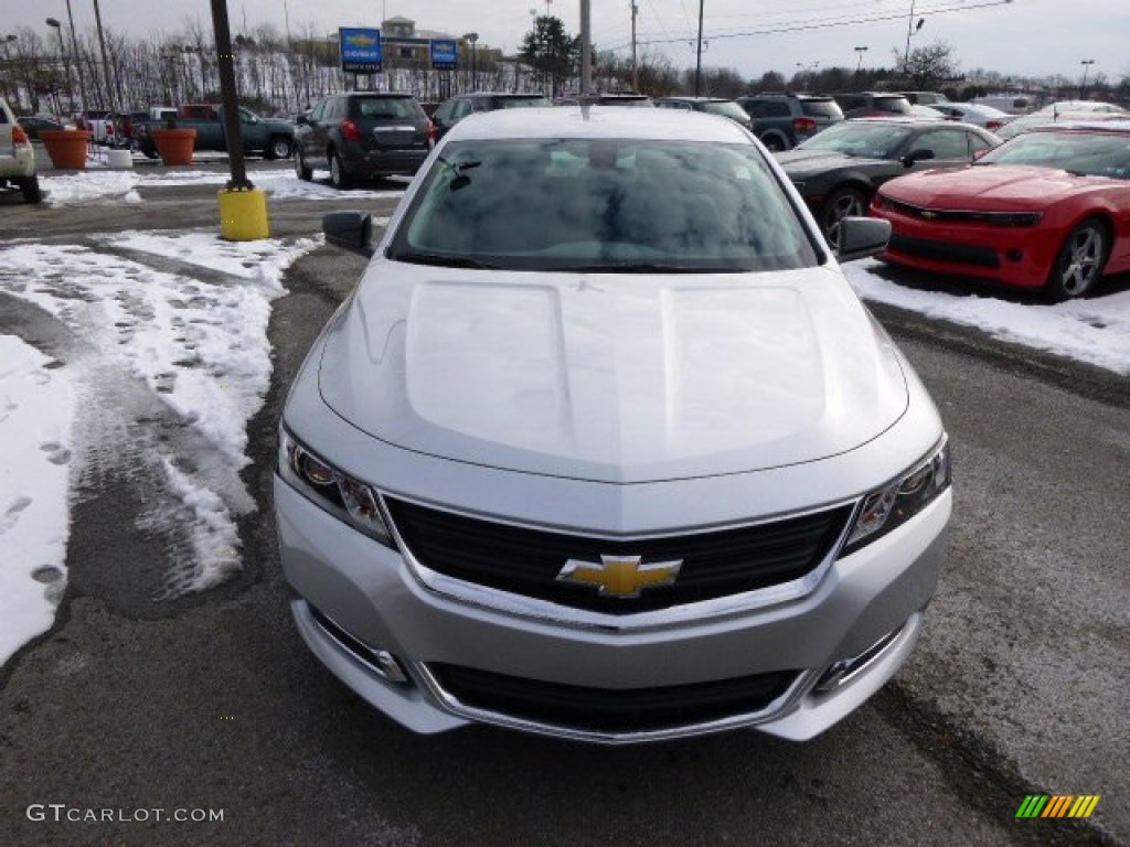 2014 Impala LS - Silver Ice Metallic / Jet Black/Dark Titanium photo #2