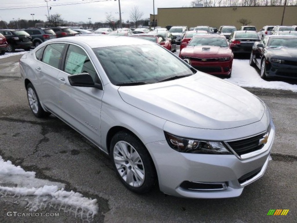 2014 Impala LS - Silver Ice Metallic / Jet Black/Dark Titanium photo #3