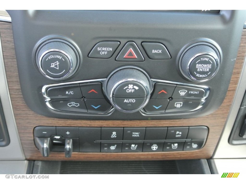 2014 Ram 2500 Laramie Mega Cab 4x4 Controls Photo #89220854