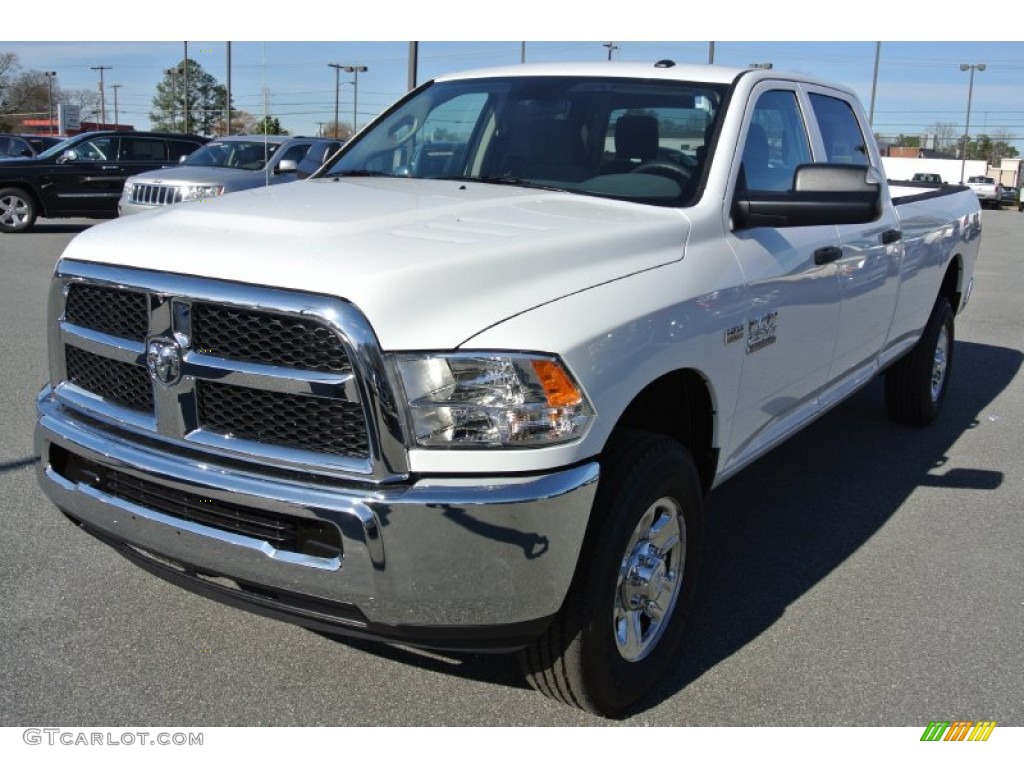 Bright White 2014 Ram 2500 Tradesman Crew Cab 4x4 Exterior Photo #89221786