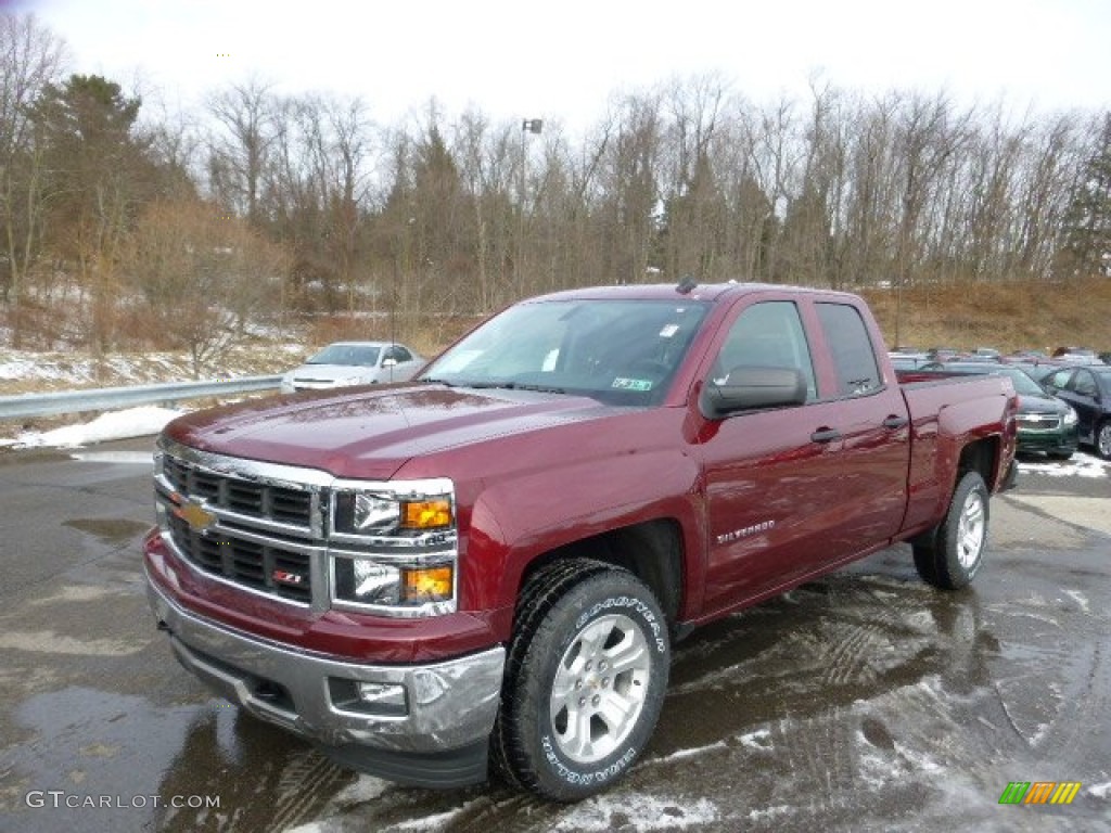 Deep Ruby Metallic Chevrolet Silverado 1500