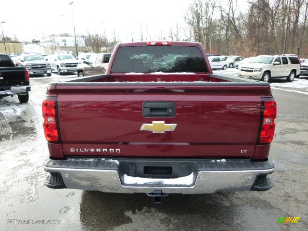 2014 Silverado 1500 LTZ Z71 Double Cab 4x4 - Deep Ruby Metallic / Jet Black photo #6