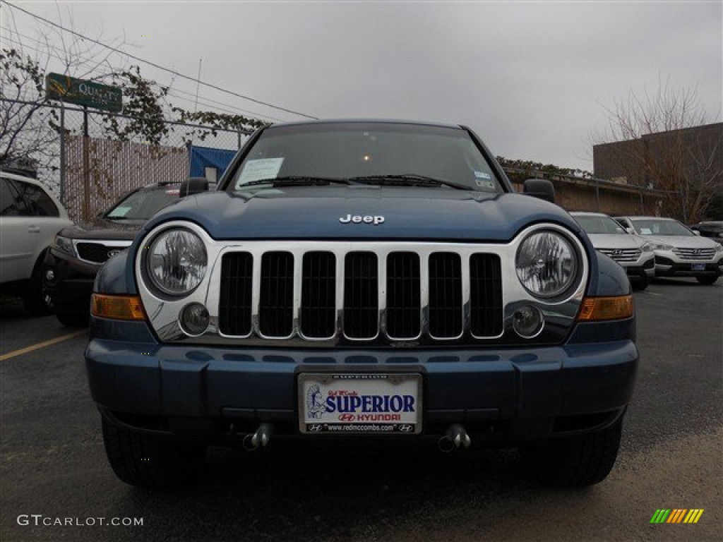 2005 Liberty Limited - Atlantic Blue Pearlcoat / Medium Slate Gray photo #3